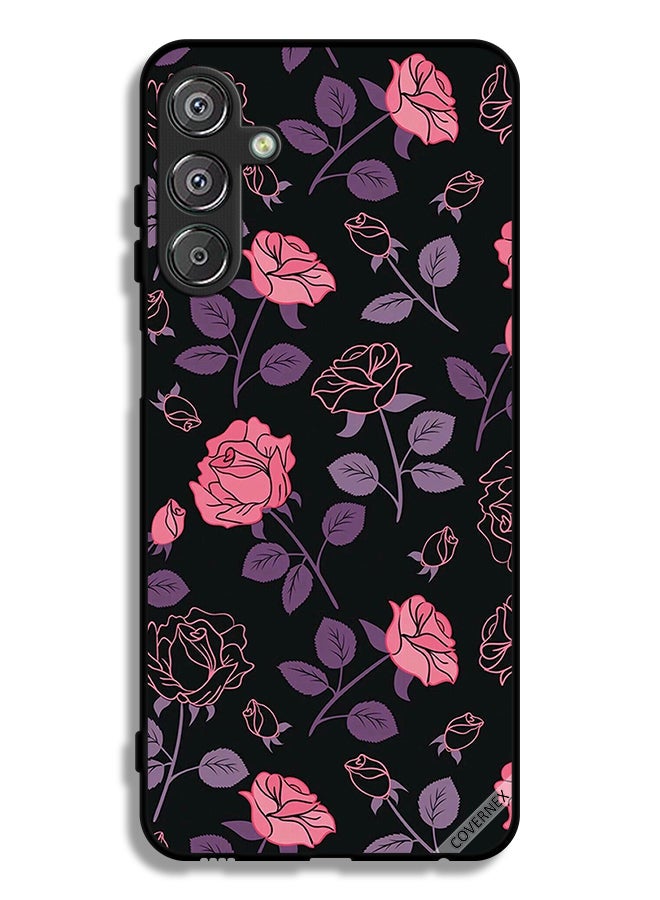 Covernex Samsung Galaxy M15 5G Protective Case Cover Pastel Goth Roses - Image 1