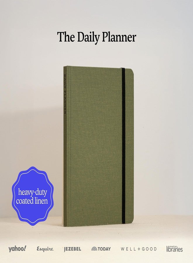 Kunitsa Co. Undated Planner - Hardcover, with Habit Tracker & Goal Setting - Daily, 120 Days, Start Anytime (Forest) - Image 2