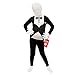 Morphsuits Tuxedo Kids Black Morph Suit Boys Black Morph Suit Kids Black Bodysuit Costume Zentai Suit Scary Costumes Kids Large - Image 3
