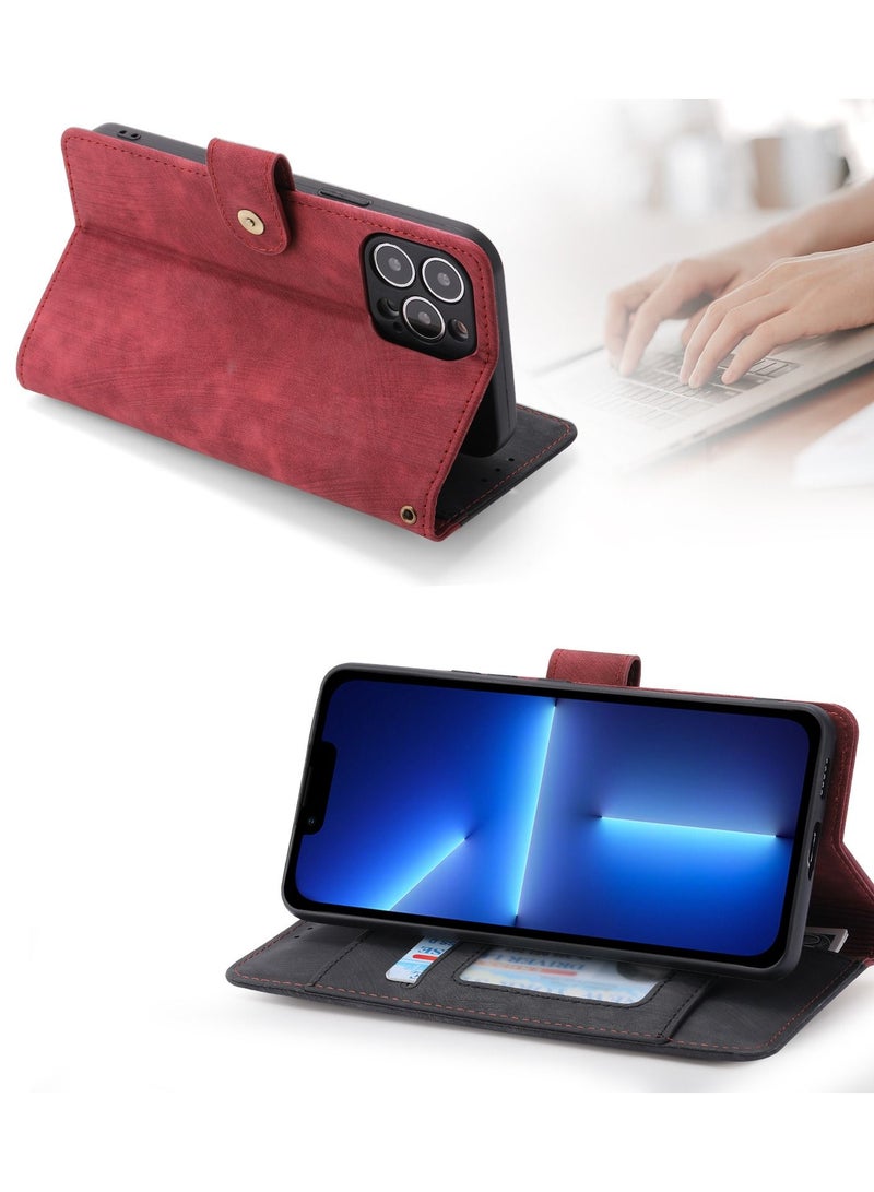 Suteni Flip Cover iPhone Protective Leather Case - Image 2