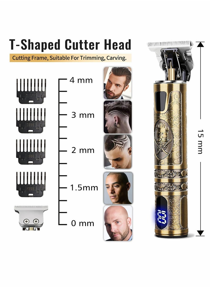 KASTWAVE - Beard Trimmer for Mens, Rechargeable Electric Hair Clippers with LCD Screen - Image 1