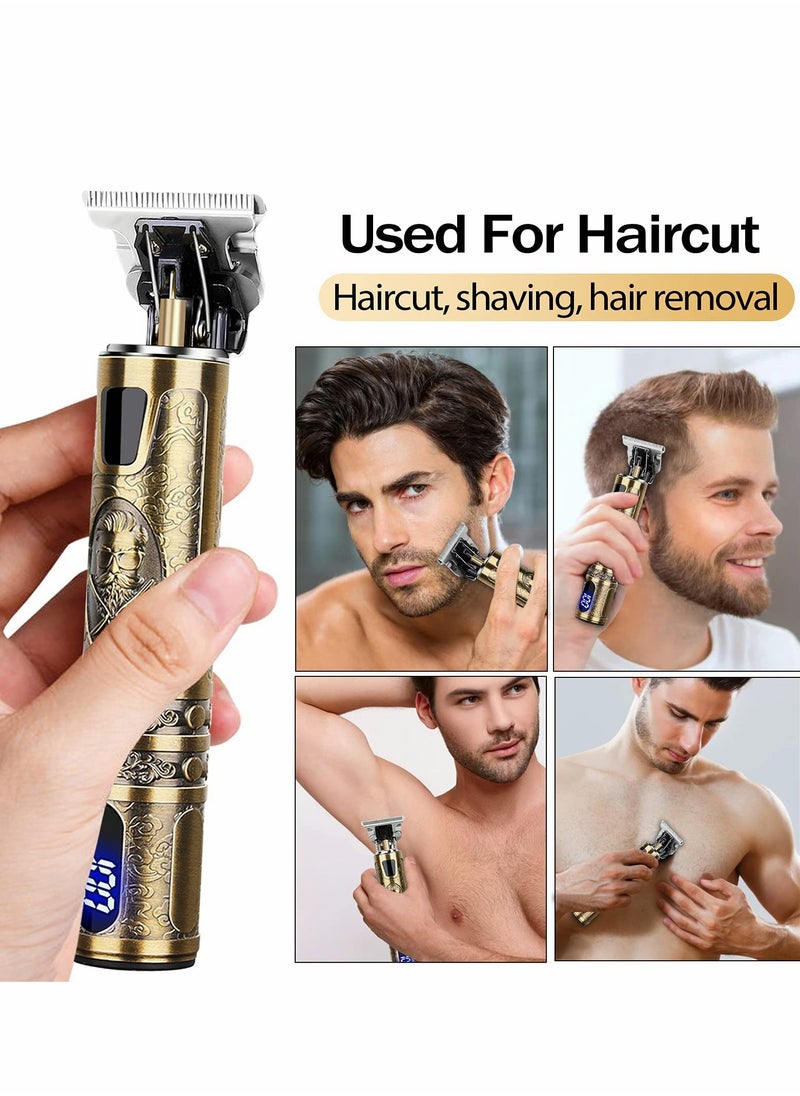 KASTWAVE - Beard Trimmer for Mens, Rechargeable Electric Hair Clippers with LCD Screen - Image 1