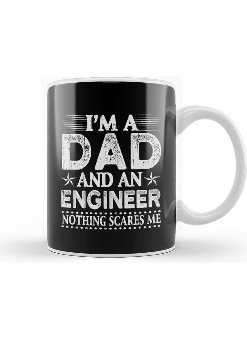 Baskı Dükkanı Print Shop Mens Dad And Engineer Funny Fathers Gift Ideas Mug Porcelain 
