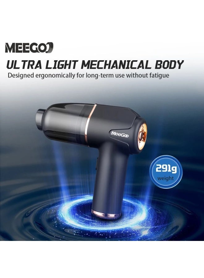 Meegoo مكنسة سيارة لاسلكية محمولة قابلة لإعادة الشحن من ميغو، بقوة 9000 باسكال - Image 4