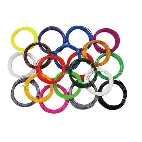 VikriDA 10 Pcs PLA Filament Refills for 3D Printing Pen & 3D Printer | Safe, Non-Toxic 3D Pen Wires for Kids & Adults - Image 1