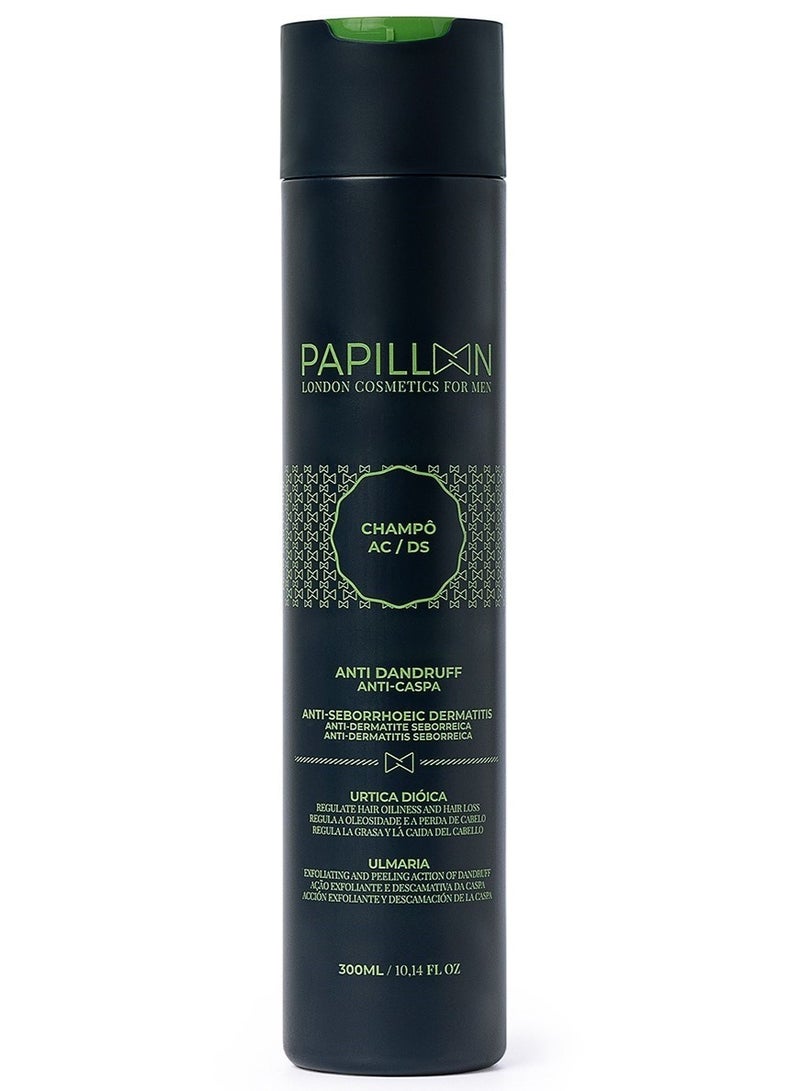 Papillon Shampoo Antidandruff and Antiseborrhoeic 300ml - Image 1