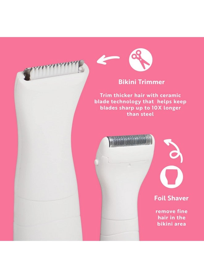 MOOM Organic Brazilian & Bikini Wax Kit Hair Removal Glaze With Cucumber & Green Tea Ideal For Sensitive Skin Includes 18 Reusable Waxing Strips & 6 Waxing Application Sticks 3 Oz. Jar 1 Pack - Image 3