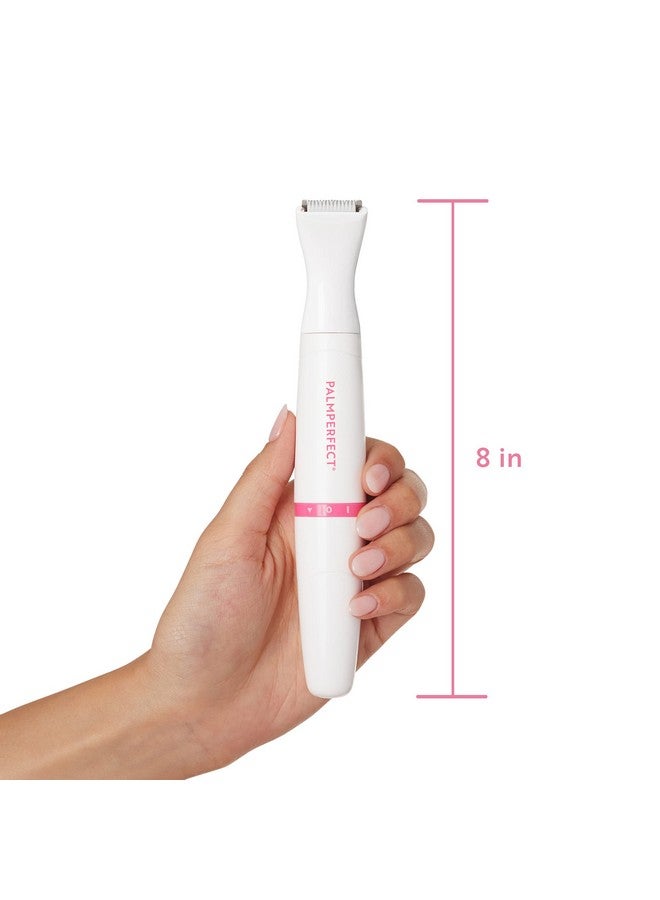 MOOM Organic Brazilian & Bikini Wax Kit Hair Removal Glaze With Cucumber & Green Tea Ideal For Sensitive Skin Includes 18 Reusable Waxing Strips & 6 Waxing Application Sticks 3 Oz. Jar 1 Pack - Image 2