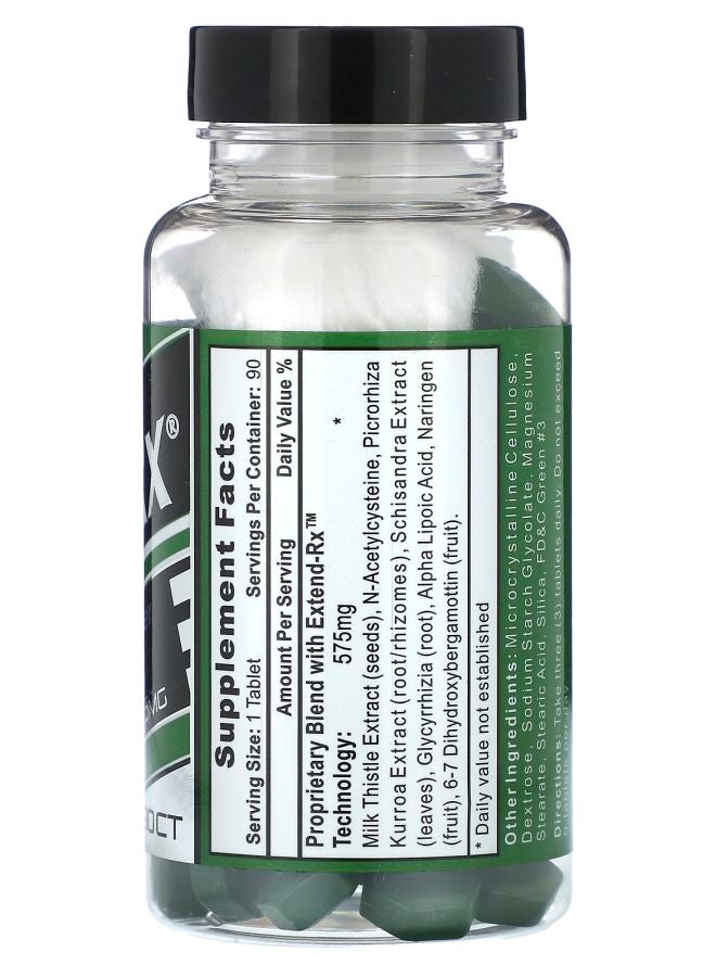 hi tech pharmaceuticals Liver-Rx 575 mg 90 Tablets - Image 2