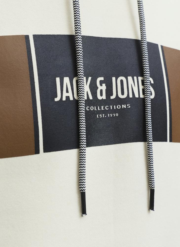 JACK & JONES Logo Regular Fit Pullover Hoodie - Image 3