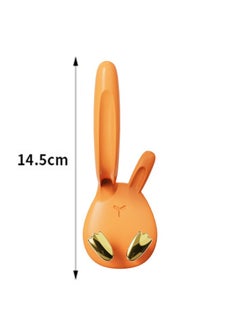 CMGTYYD 3Pcs Cute Rabbit Toothbrush Cup Holder Cup Holders for Home Toothbrush Cup Organizer Cup Organizing Hook Tooth Brush Mug Holder Toilet Cup Storage Rack Cup Shower Holder Wall Hooks  - Image 5