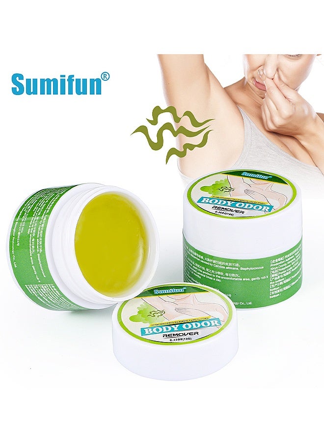 Sumifun Odorsmite Underarm Care Odor Cream - Armpit Odor Cream Body Odour Remover Cream - Herbal Body Odor Remover Cream Underarm Sweat Deodorant For Man Woman Reduce Sweat And Eliminate Smell - Image 1