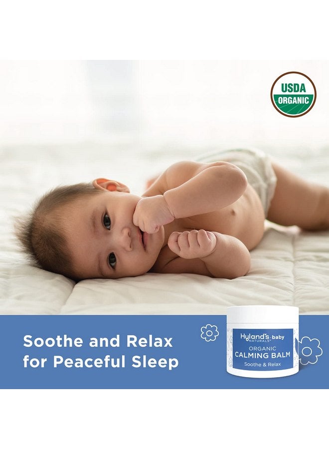 Hyland's Baby Organic Calming Balm, Soothe & Relax, With Organic Lavender, Eucalyptus, & Bergamot Fruit Oil, Safe & Gentle, Dermatologist Tested, 1.76 oz. - Image 2