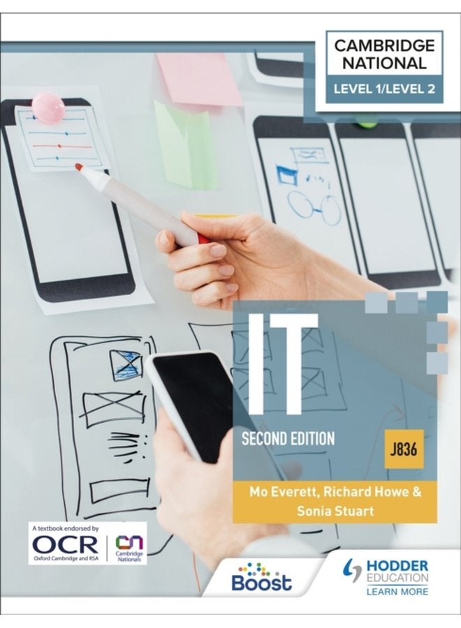 المستوى 1 المستوى 2 كامبريدج الوطنية في تكنولوجيا المعلومات J836 الطبعة الثانية - غلاف ورقي