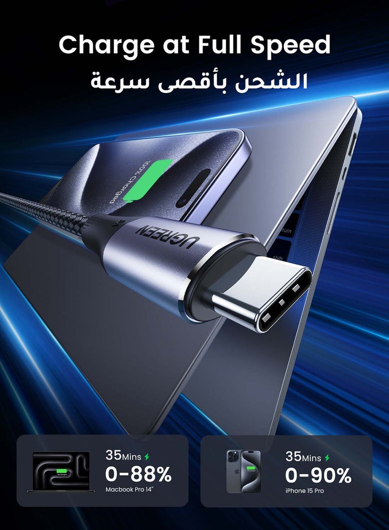 Ugreen 240W 1M USB C Cable Type C 10Gbps Data Transfer 4K At60Hz Video Output USB C 3.2 - - Image 4