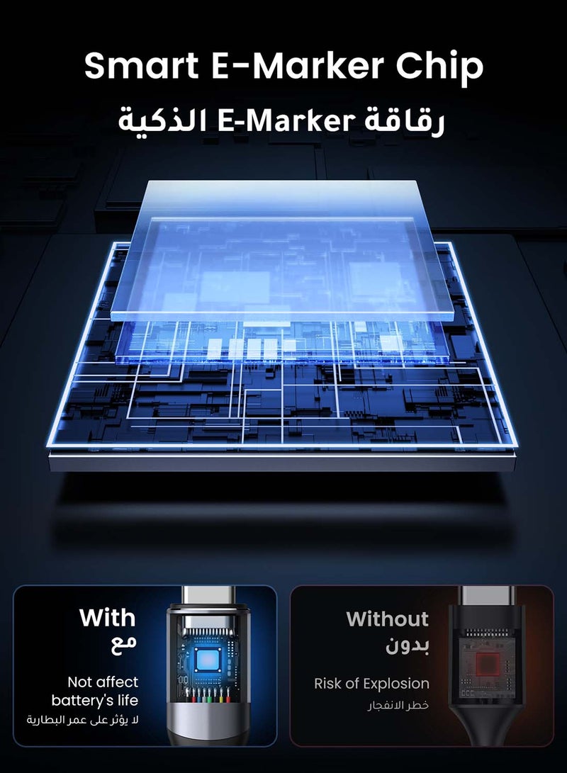 Ugreen 240W 1M USB C Cable Type C 10Gbps Data Transfer 4K At60Hz Video Output USB C 3.2 - - Image 5