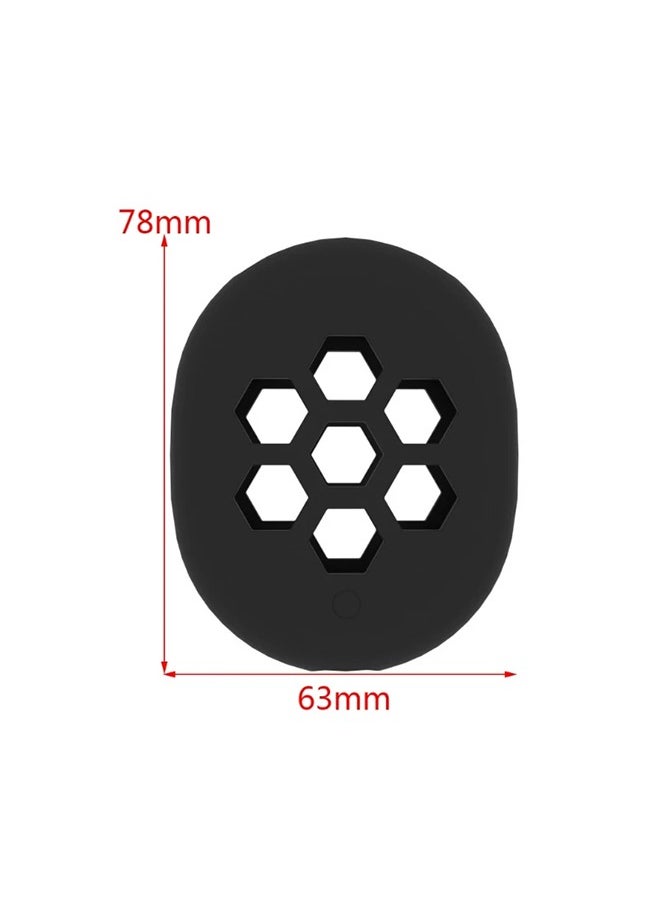 O Ozone Silicone Case Protective Cover For Google Chromecast TV 2020 TV BOX , Lightweight Anti-Slip Shockproof TV Set Top Box Sleeve Cover - White  - Image 3