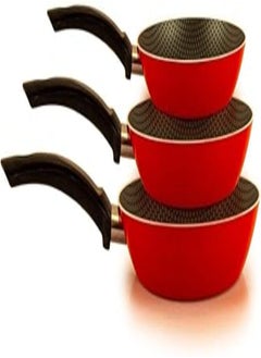 Trueval Teflon frypan set special large sizes 18-24-30 to cook more quantity in less time