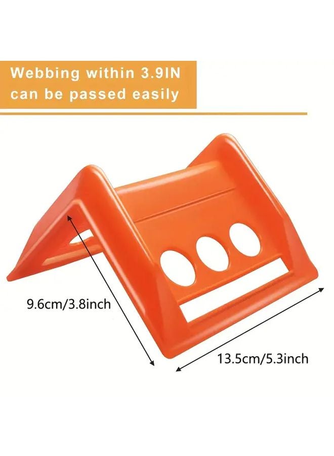 2pcs V Shaped Plastic Tie Down Edge Protectors For Cargo Loads And Shipping - Image 3