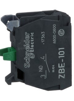 ZBE101 Schneider Signaling Harmony XB5_ single contact block for head Ø22 1NO silver alloy screw clamp terminal