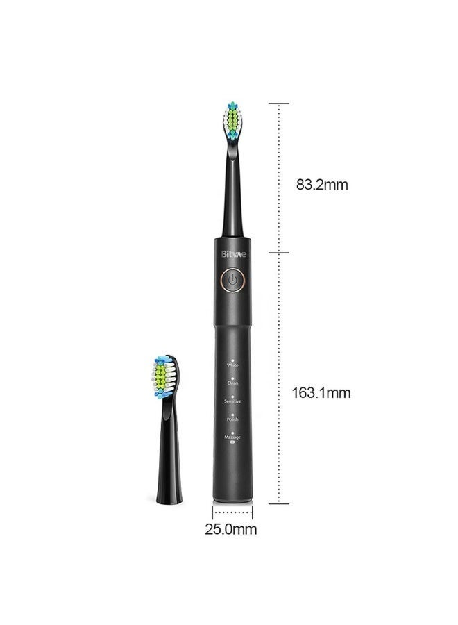 Bitvae BV E11 Electric Toothbrush for Adults, Automatic Electric Toothbrush, 5 Modes, 8 Heads, Travel Toothbrush with Case - Image 4