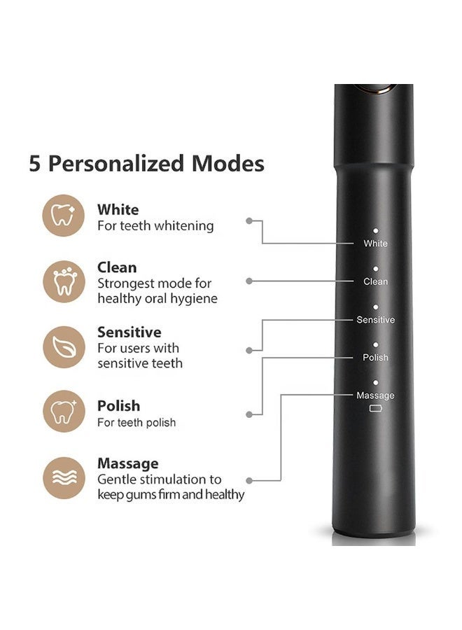 Bitvae BV E11 Electric Toothbrush for Adults, Automatic Electric Toothbrush, 5 Modes, 8 Heads, Travel Toothbrush with Case - Image 2