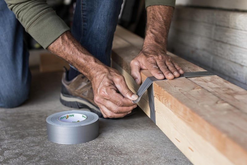 Duck Brand All-Purpose Duct Tape, Silver, 1.88 in. x 60 yd., 6 Rolls (242817) - Image 2