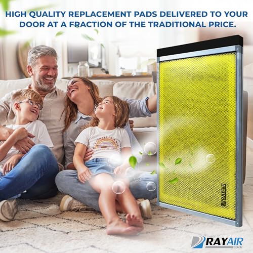 RAYAIR SUPPLY 20x25 Replacement Filter Pads Designed to Fit MicroPower Guard Air Cleaner 20x25 Refills (3 Pack) YELLOW - Image 5