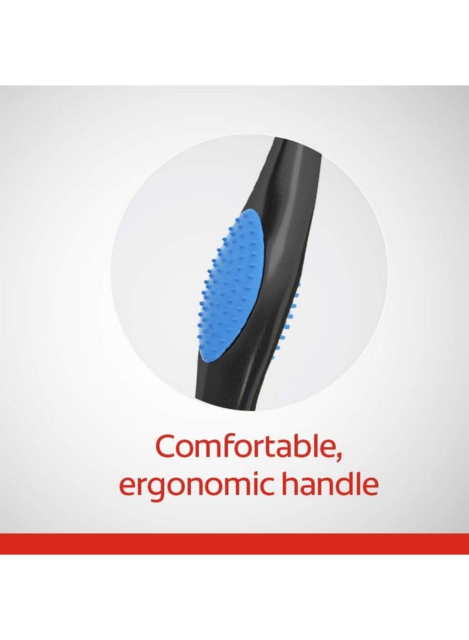 كولجيت فرشاة أسنان كولجيت 360 بالفحم، رأس أنحف، شعيرات ناعمة، قطعتان - Image 5