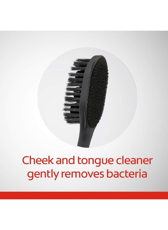 كولجيت فرشاة أسنان كولجيت 360 بالفحم، رأس أنحف، شعيرات ناعمة، قطعتان - Image 4