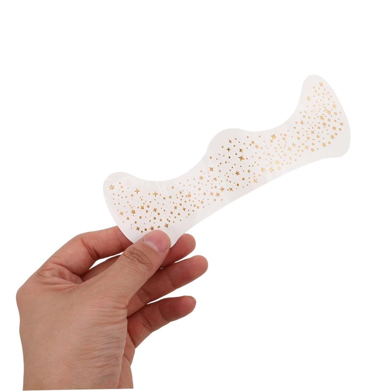 6sheets Glitter Freckles Temporary Tattoos Star Glitter Face Stickers for Women Body Markers Makeup Stickers for Festival - Image 3
