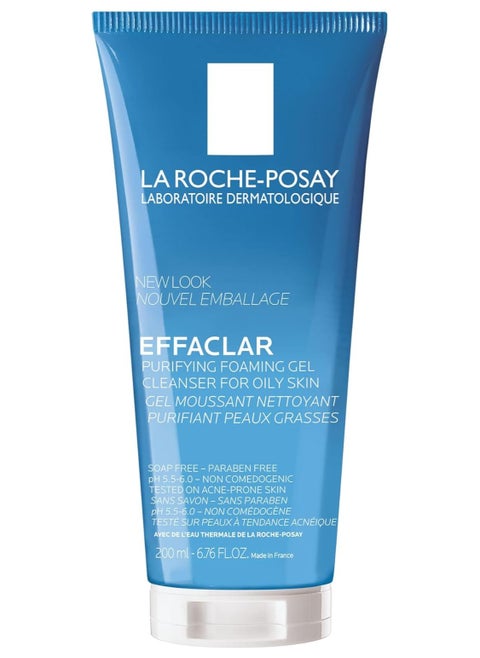Effaclar Acne Foaming Cleansing Gel for Oily and Acne Prone Skin 200ml La Roche-Posay