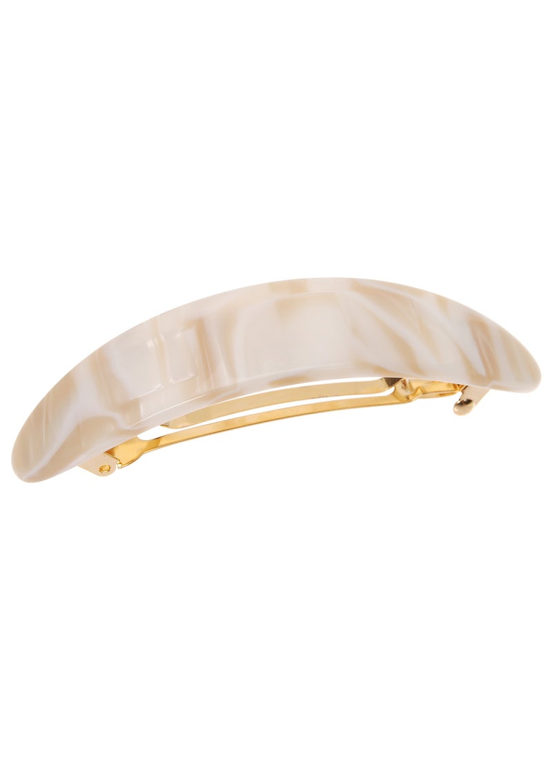 France Luxe - France Luxe Oval Volume Barrette - Alba - Image 1