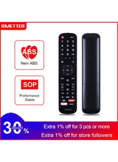 OMETTER EN2BB27H Remote Control Replace For Hisense LED Smart TV EN2BB27HB EN2BB27 H32A5840 H43AE6030 H32B5600 H39AE5500 H40B5600  - Image 1