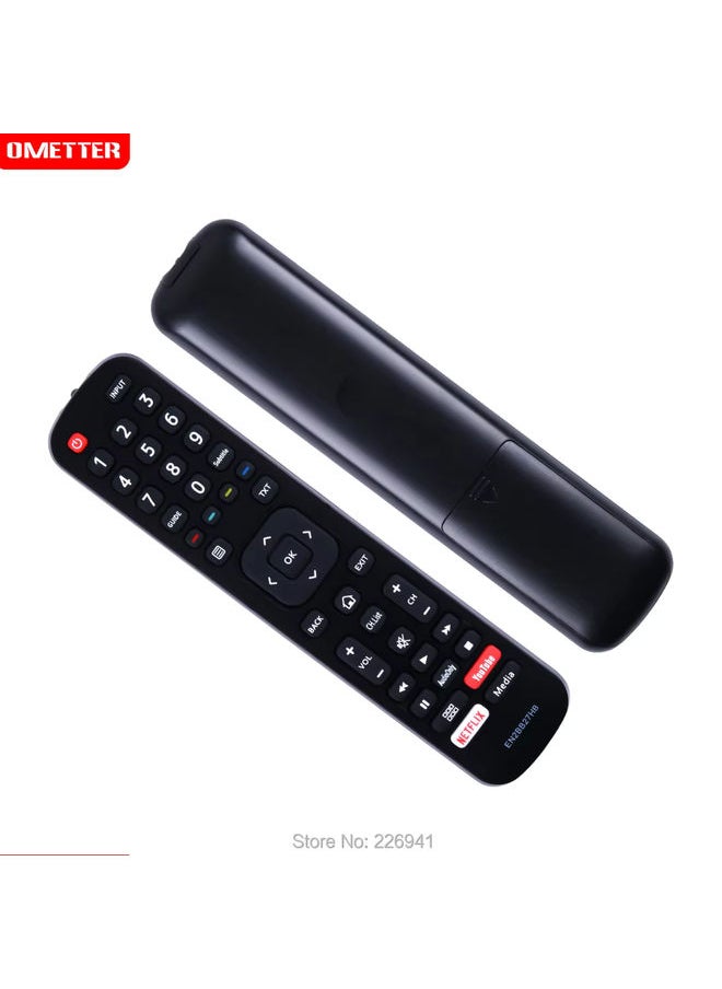 OMETTER - EN2BB27H Remote Control Replace For Hisense LED Smart TV EN2BB27HB EN2BB27 H32A5840 H43AE6030 H32B5600 H39AE5500 H40B5600 - Image 1