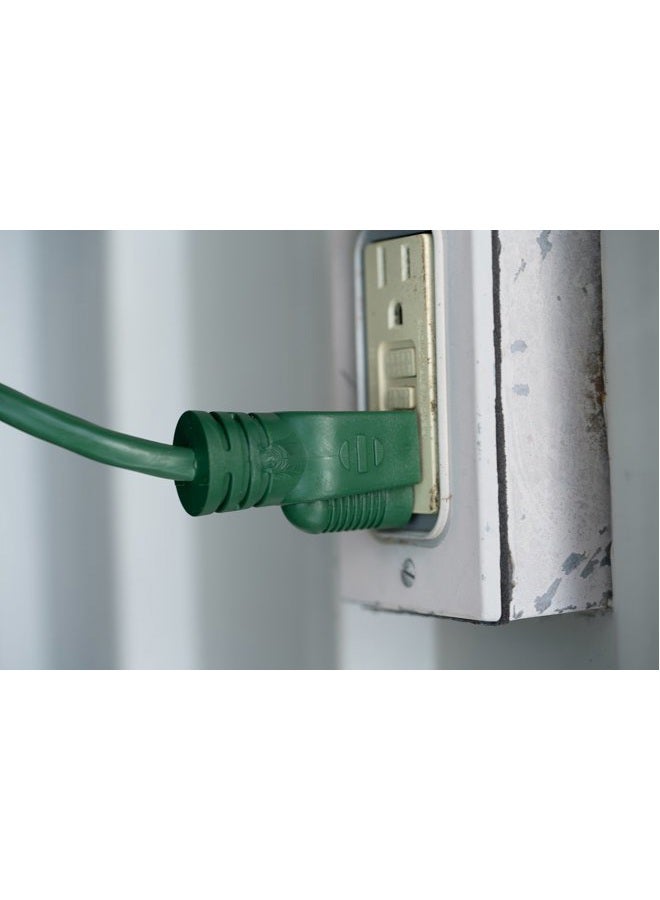 Woods 160001 16/3 SJTW Yard Master Landscape Extension Cord; Green; 20 Foot - Image 5