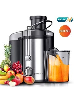 TOSCANA U 6L Electric Pressure Cooker, 12 Functions, 1000W, Black/Grey with 800W Electric Fruit and Vegetable Juicer, 600ml  - Image 3