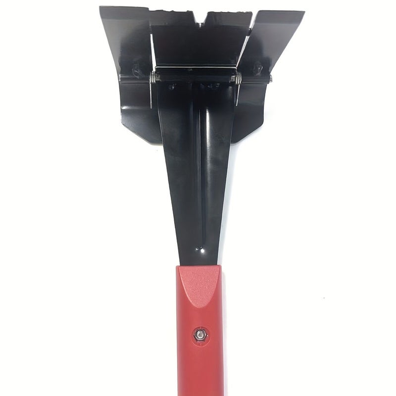 Red Steel Nail Puller Pry Bar Demolition Tool for Flooring Wall Panels Tiles - Image 5