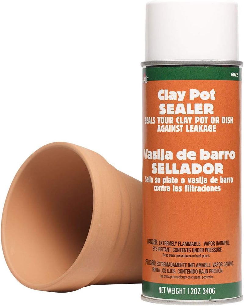 Clay Pot Sealer, 12oz, Clear