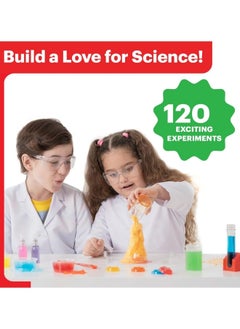 STEM 120 Experiments Science Kit for Kids Age 4-6-8-10-12, STEM Learning Educational Scientist Toys Gifts for Boys Girls Chemistry Set  - Image 5