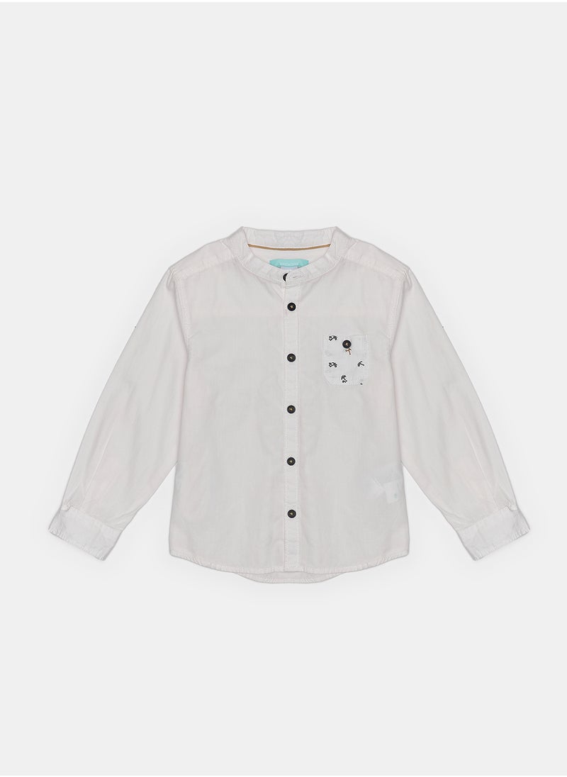 OBAIBI White Shirt for Boys  - Image 1