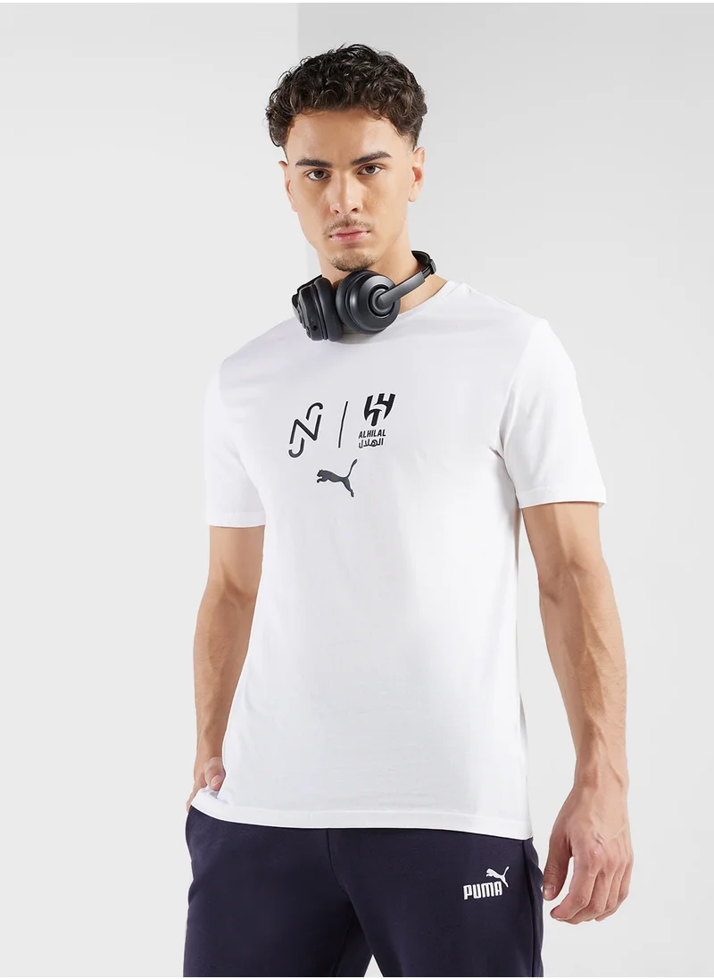 بوما Neymar Al Hilal Logo T-Shirt