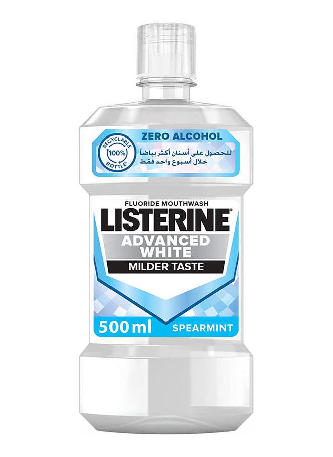 Listerine - Flouride Mouth Wash Advanced White - Image 1