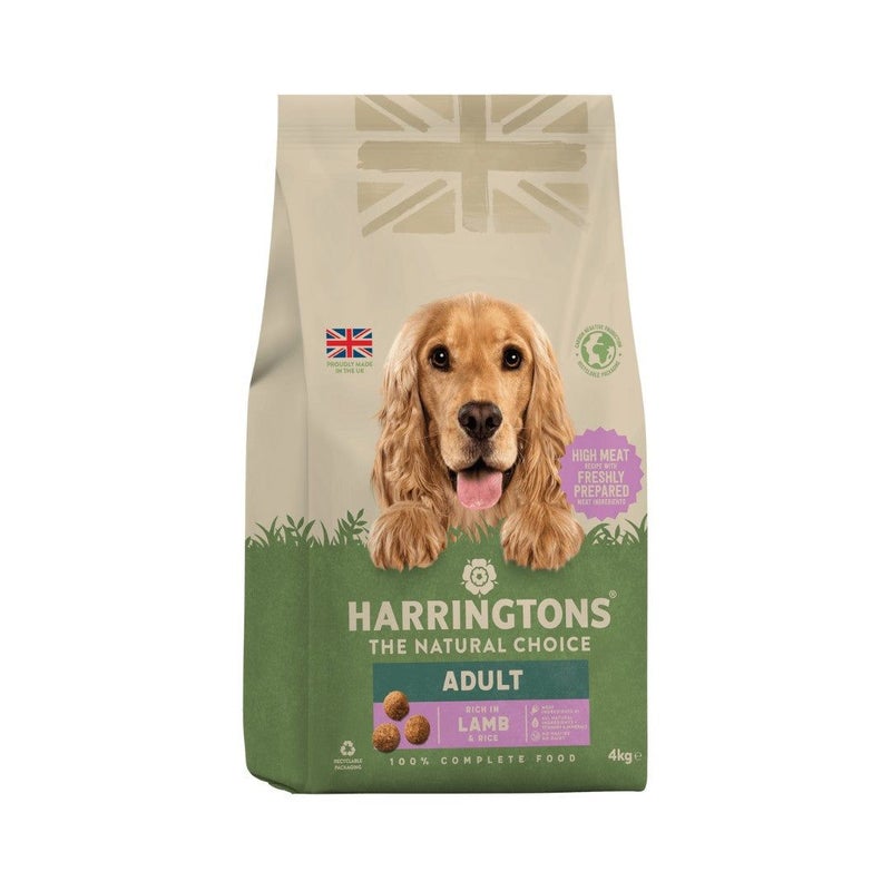 Harringtons Complete Lamb & Rice Adult Dry Dog Food 4kg