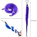 Comonc 100 Pcs Magic Twisty Worm Wiggly Twisty Fuzzy Worms on a String Magic Worm Toys for Party SuppliesRandom Colors - Image 2