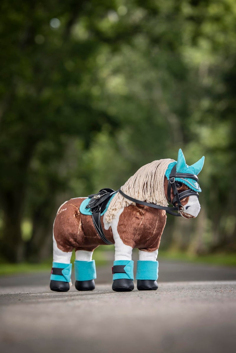 LeMieux Toy Pony Flash for Kids - Brown Skewbald - Soft Coat - Flexible - Pretend Play - Stuffed Animal Horse - Gift for Kids - Suitable for Ages 3 Years + - Image 4