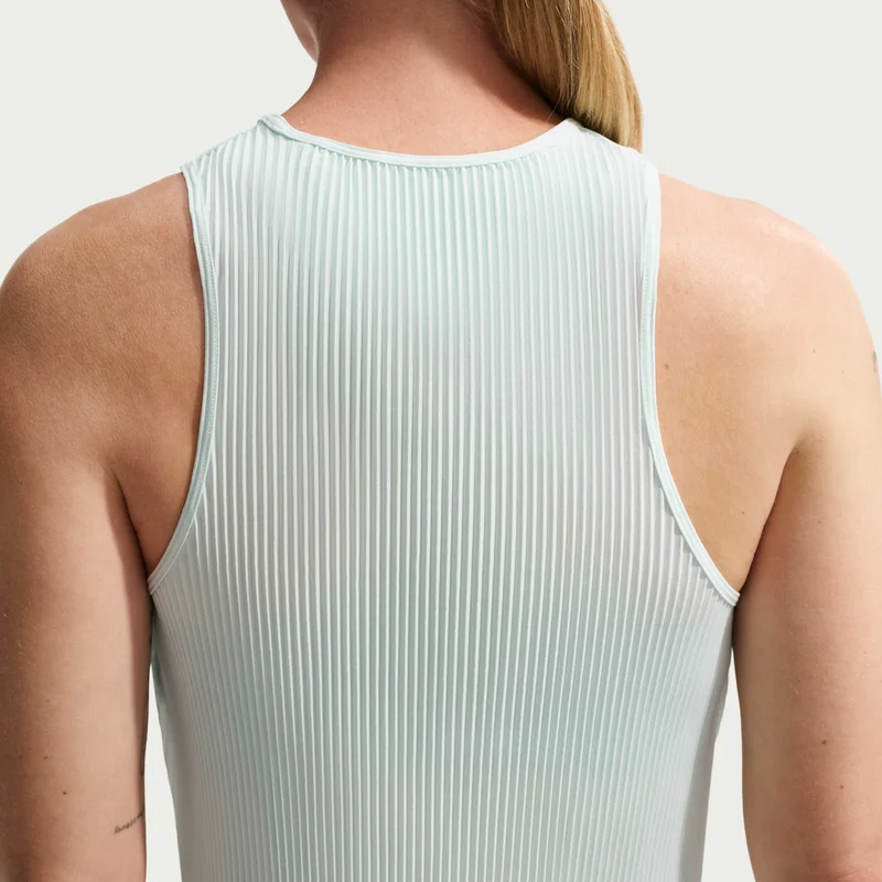 Nike Green Women's AeroSwift Dri-FIT ADV Cropped Running Tank Top for Women | Best Price UAE