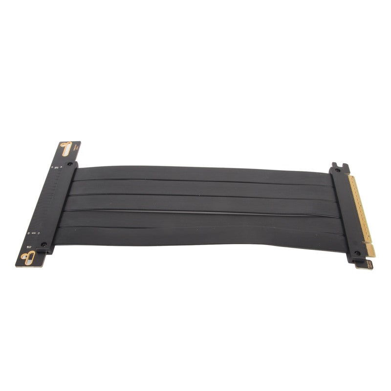 Pcie 4.0 X16 Riser Cable: 90 Degree Electromagnetic Shielding Slot, 128Gbps Transfer, Flexible Flat Design - Plug And Play Gpu Extension Cable For Rtx 40 Series, Rx 7000 Series And Desktop Pc Builds - Image 3