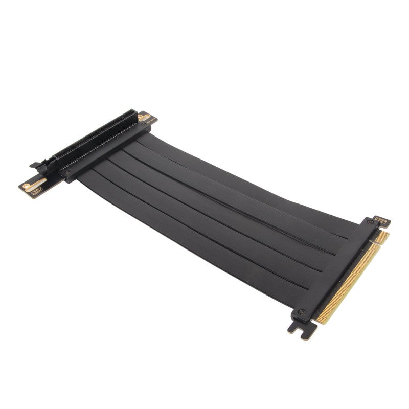 Pcie 4.0 X16 Riser Cable: 90 Degree Electromagnetic Shielding Slot, 128Gbps Transfer, Flexible Flat Design - Plug And Play Gpu Extension Cable For Rtx 40 Series, Rx 7000 Series And Desktop Pc Builds - Image 4