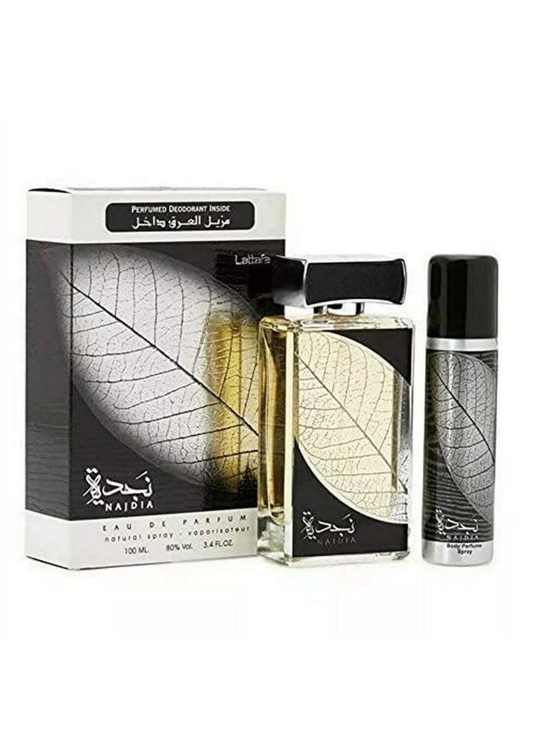 Lattafa Najdia EDP 100 ML +50 ML Deodorant Spray